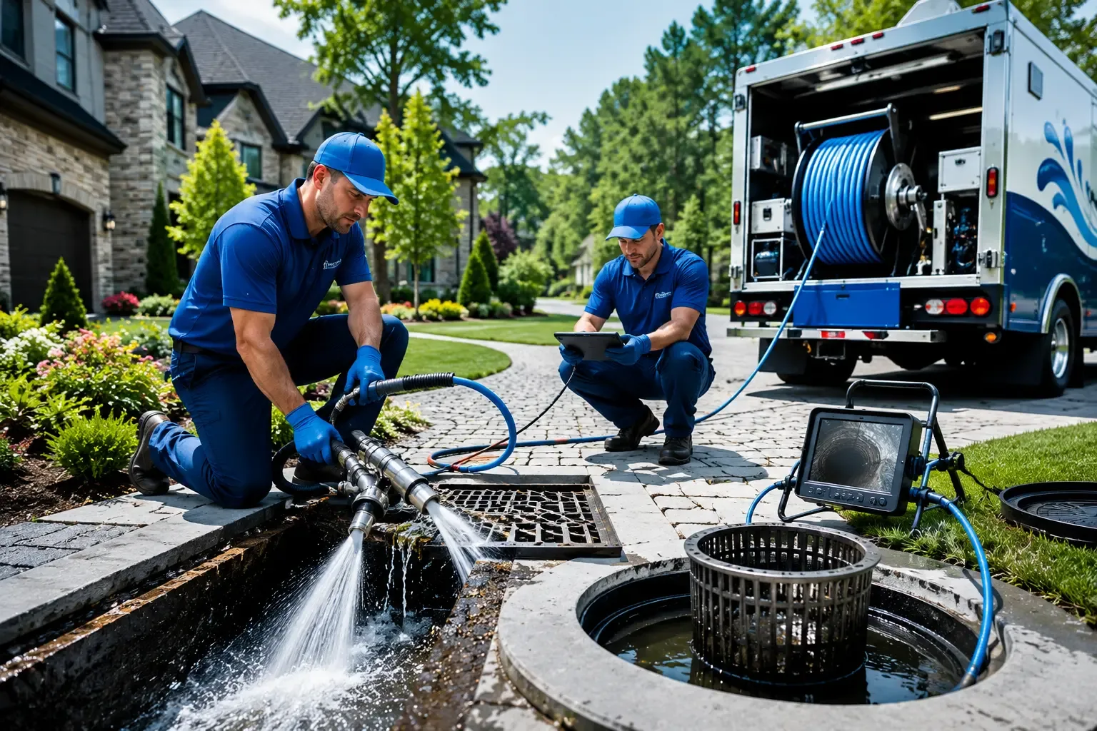Local outdoor drain cleaning professionals in Honey Creek, IA